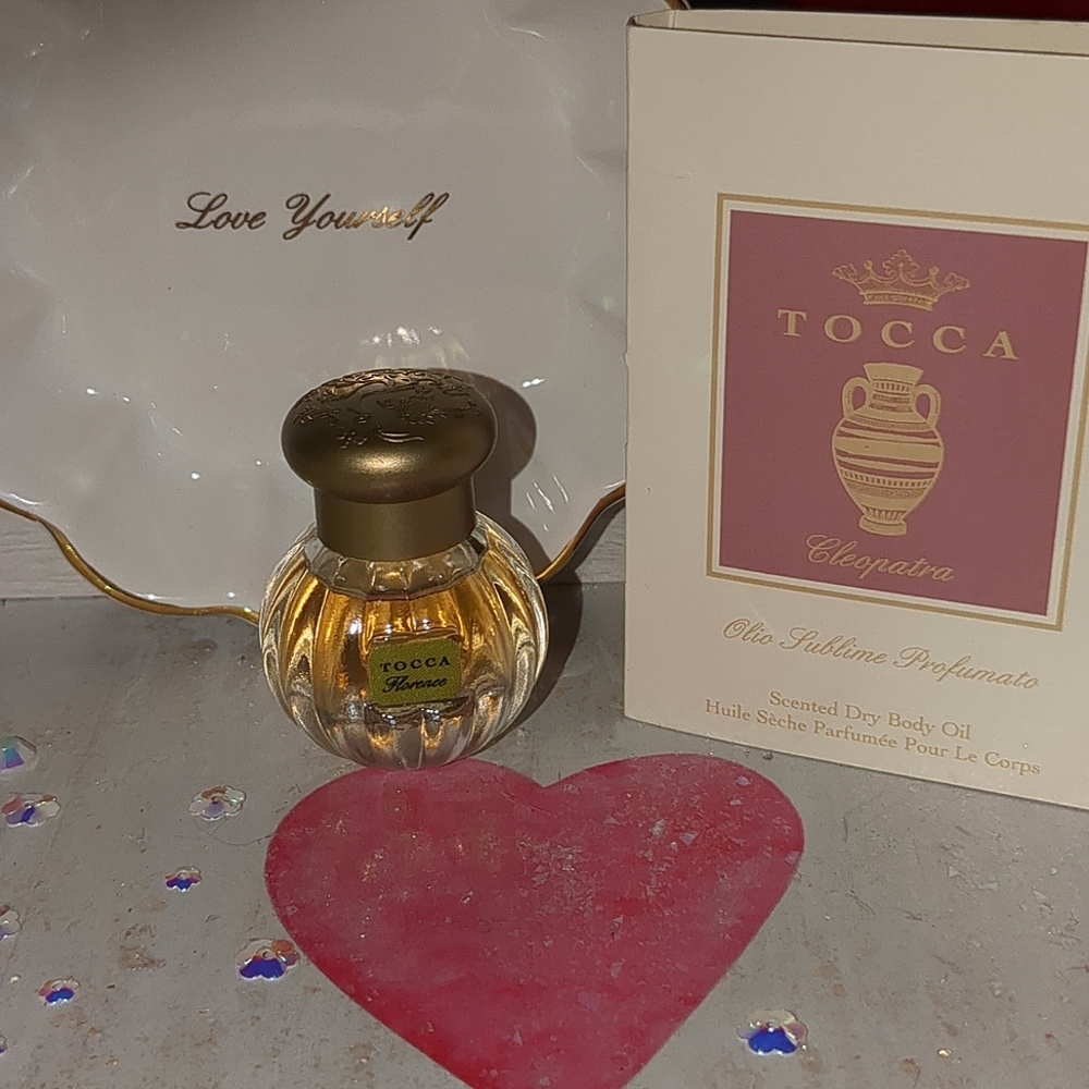 TOCCA FLORENCE MINITURE & CERAMIC DISH